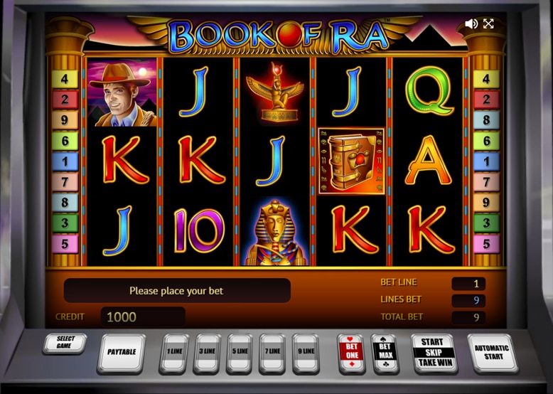 Игровой автомат Book of Ra бесплатно без регистрации