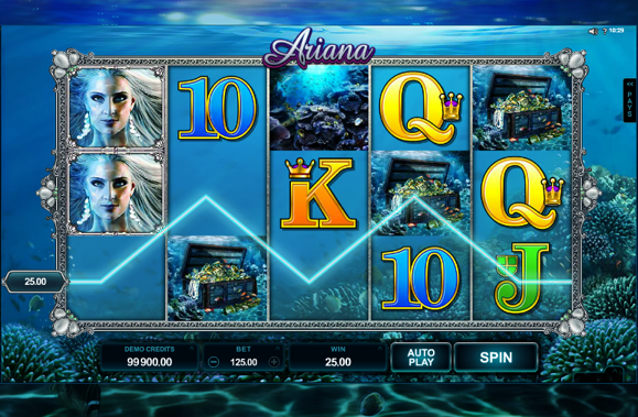Игровой автомат Ariana бесплатно без регистрации