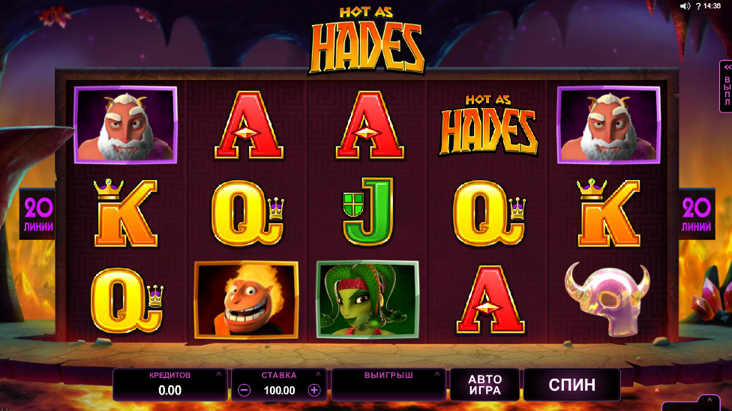Игровой автомат Hot as Hades бесплатно без регистрации
